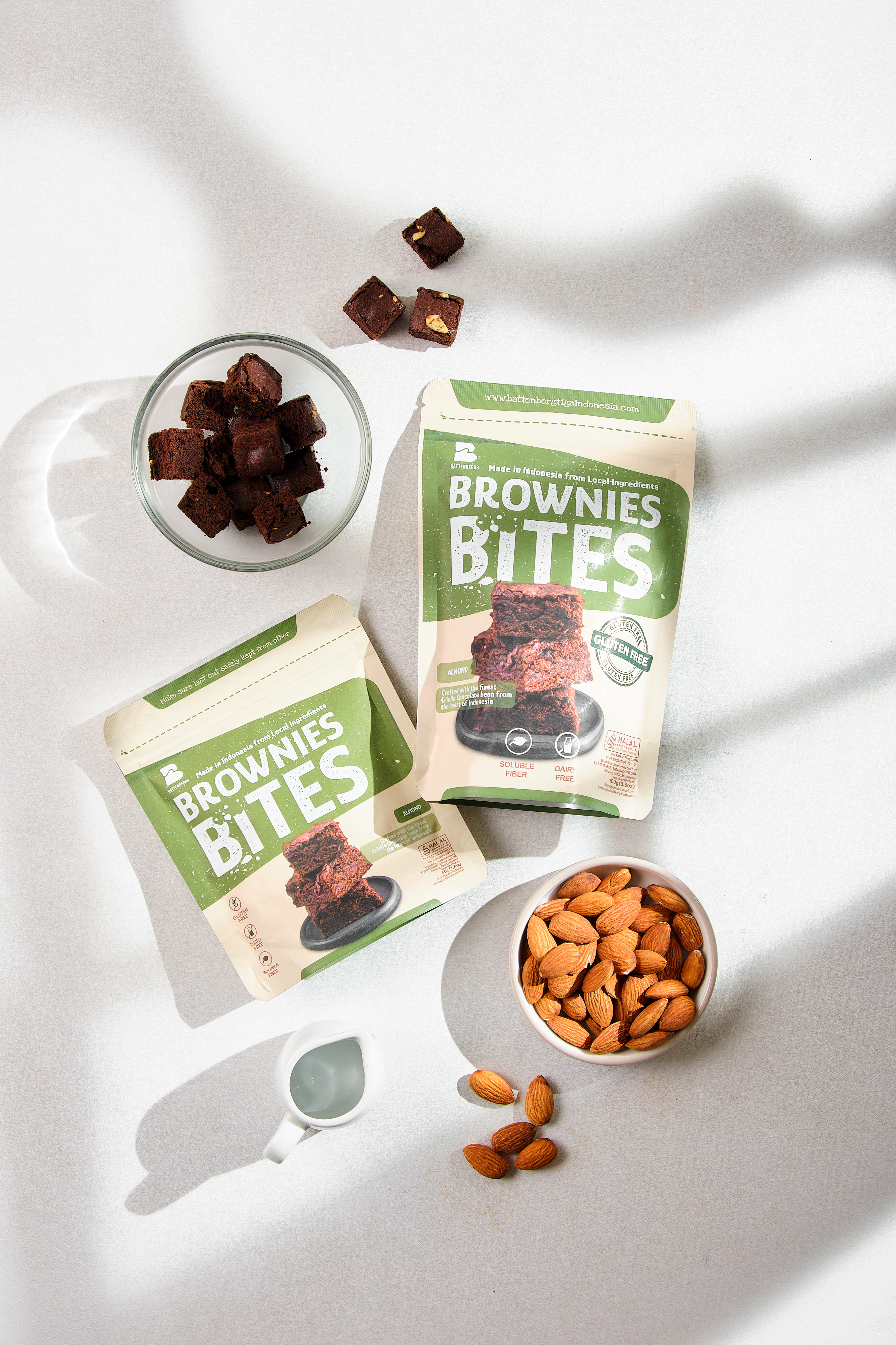 Brownies Bites Almond